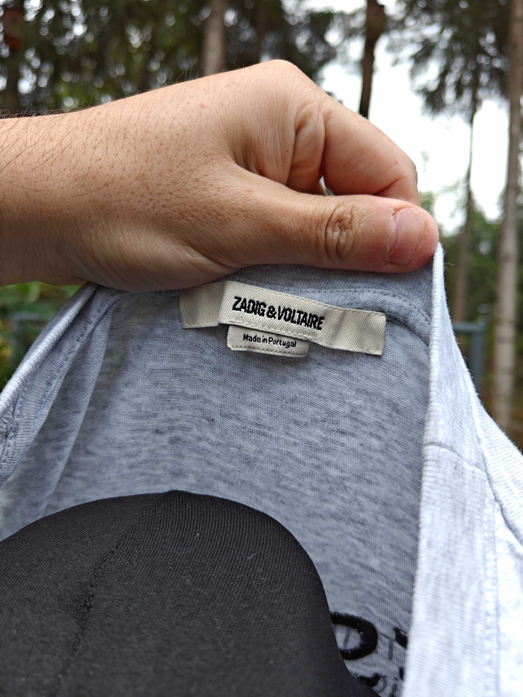 Zadig & Voltaire męski t-shirt koszulka S