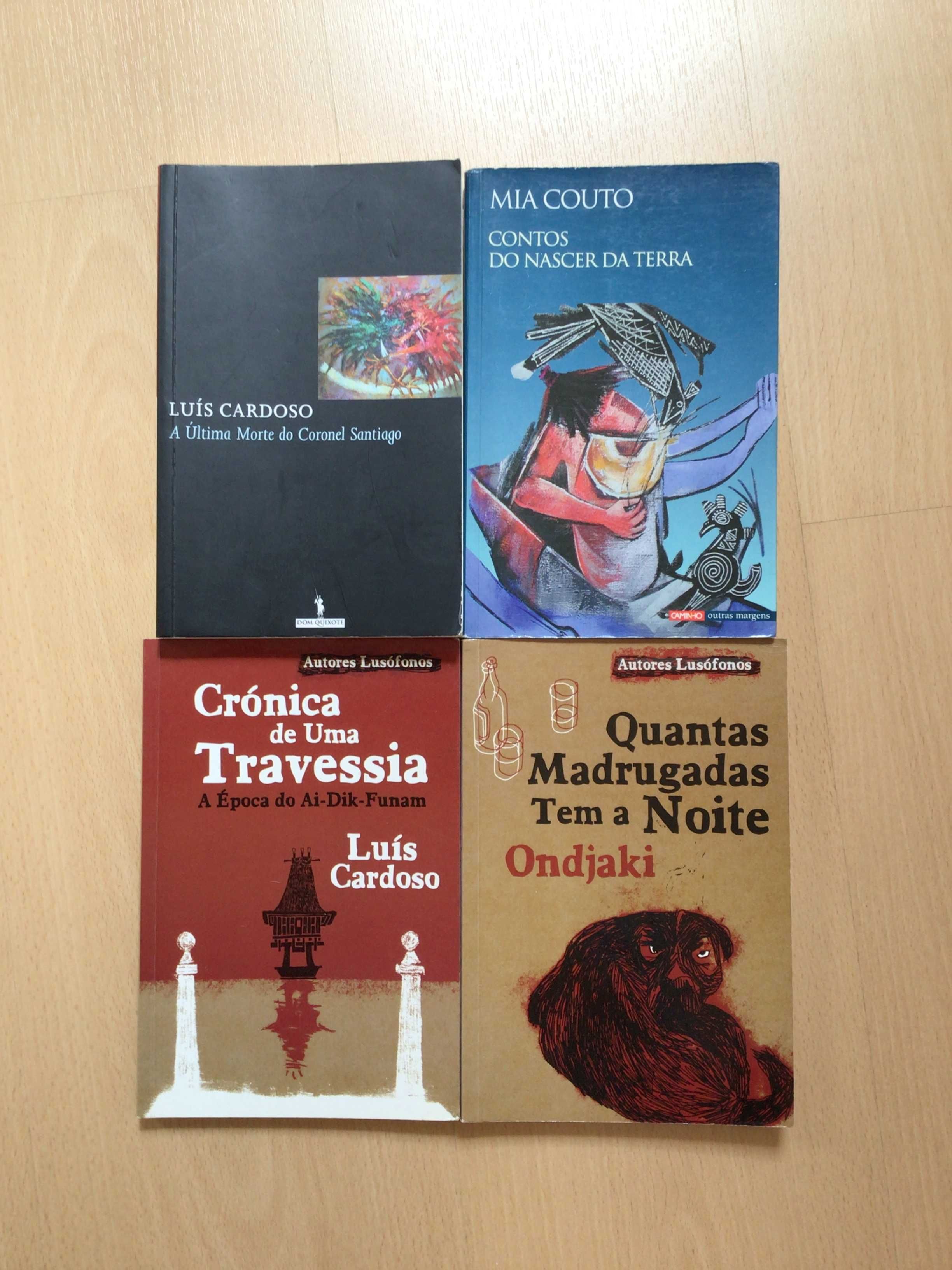 Literatura Lusófona - Couto, Cardoso e Ondjaki (portes incluídos)