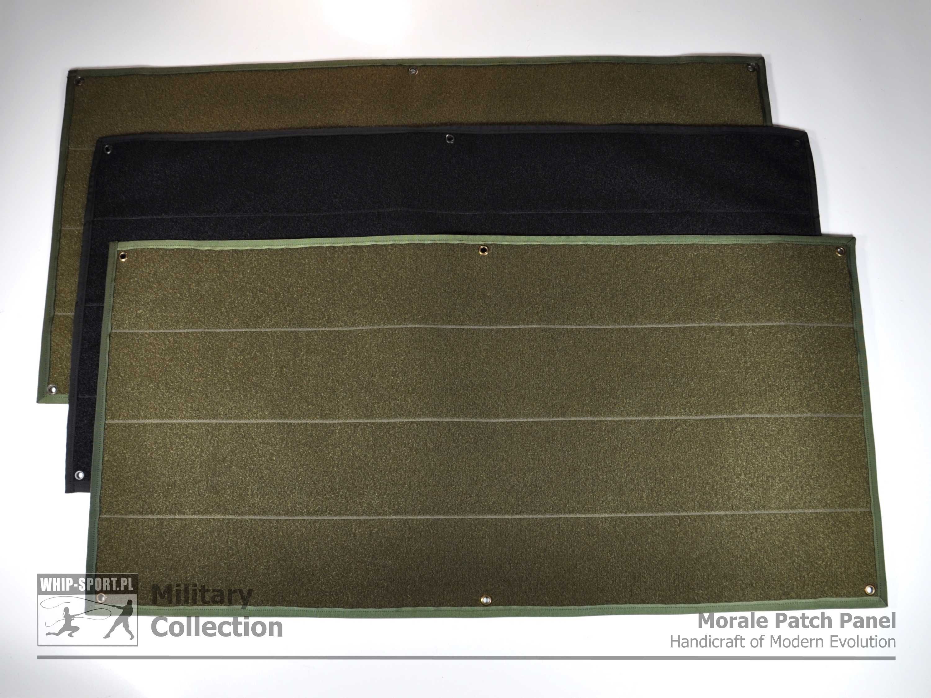 Mata na naszywki - Morale Patch Panel - 81 x 39 cm - Olive