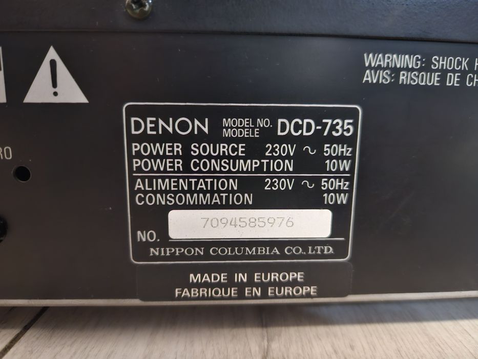 Odtwarzacz CD Denon