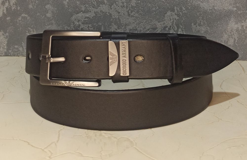 Ремінь чоловічий шкіряний ремень мужской пояс