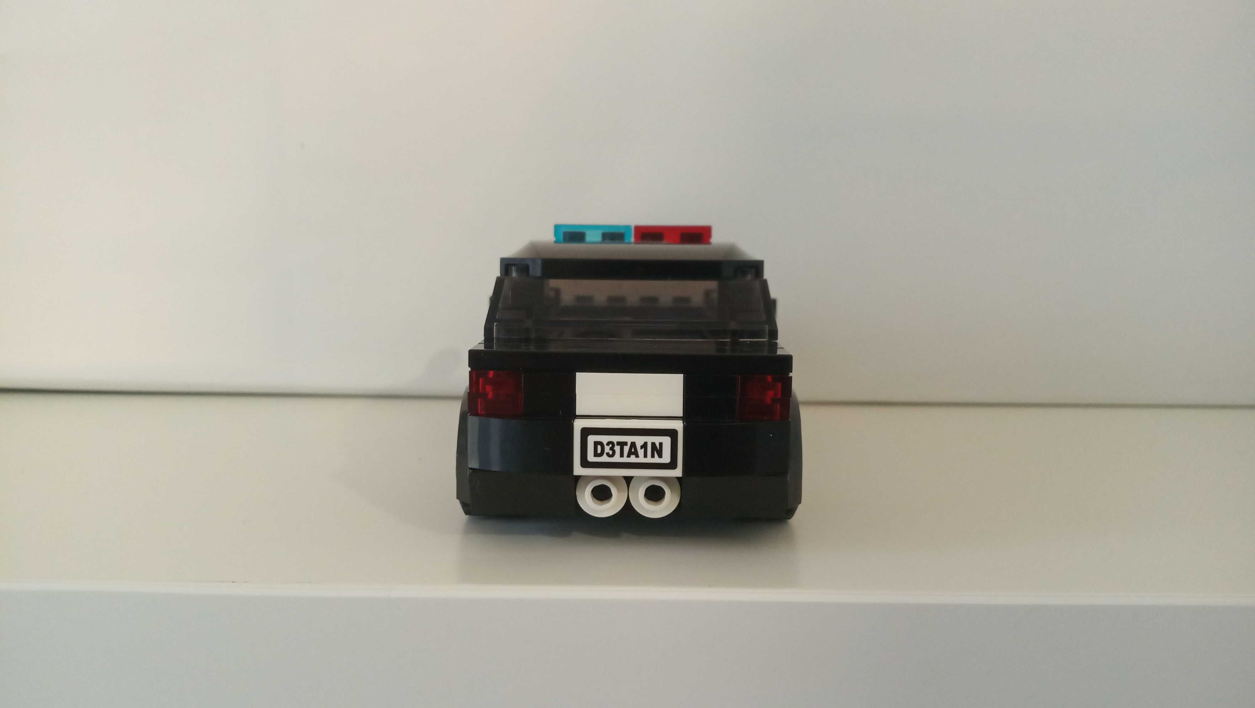Lego Moc radiowóz-policja Dodge Charger