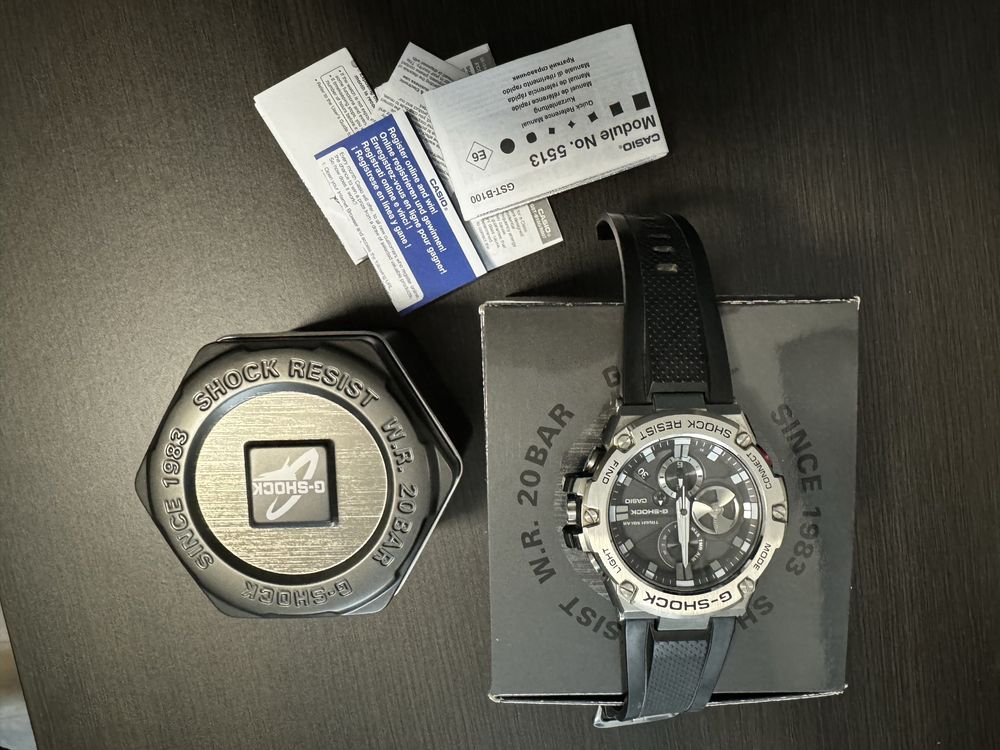 Casio G-Shock GST-B100-1AER