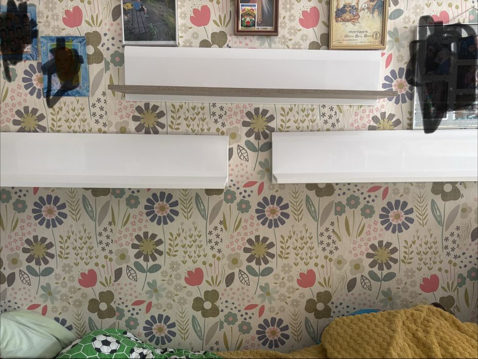 Półki Irma jedna bąd sonoma dwie całe białe