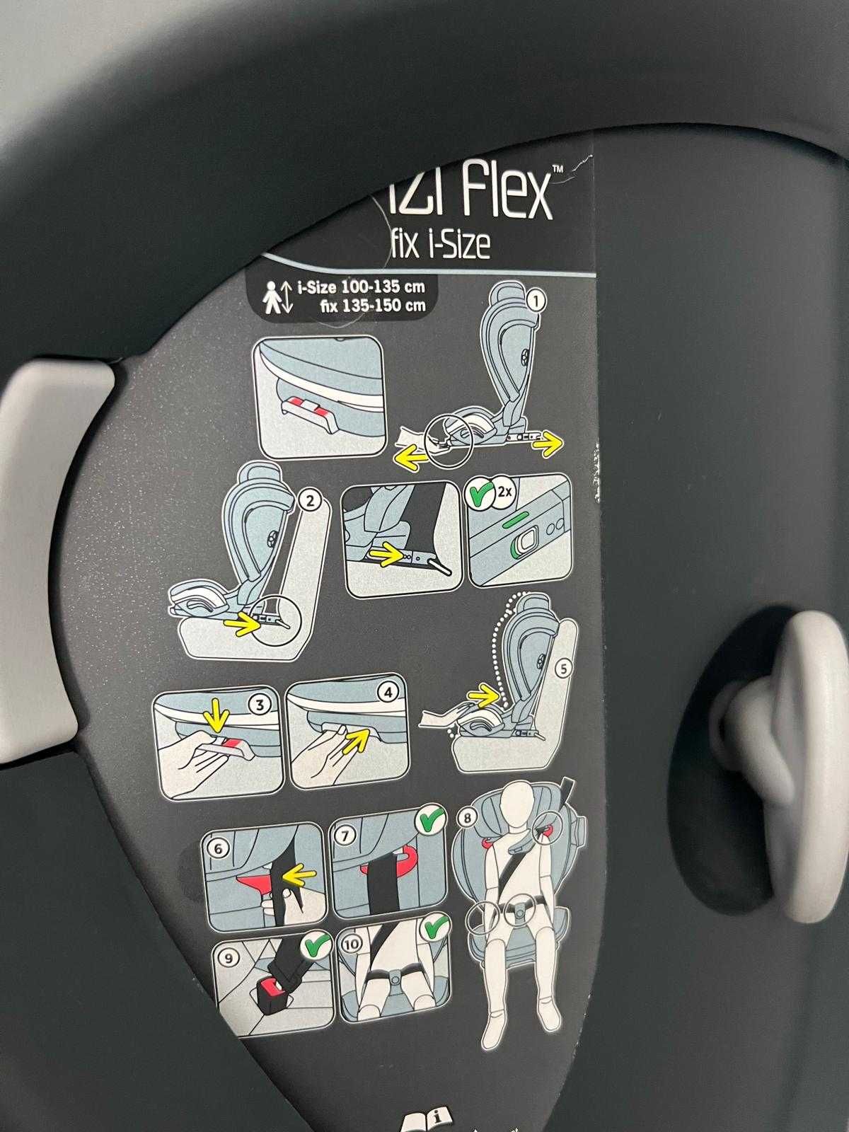 2 CADEIRAS BESAFE, com isofix