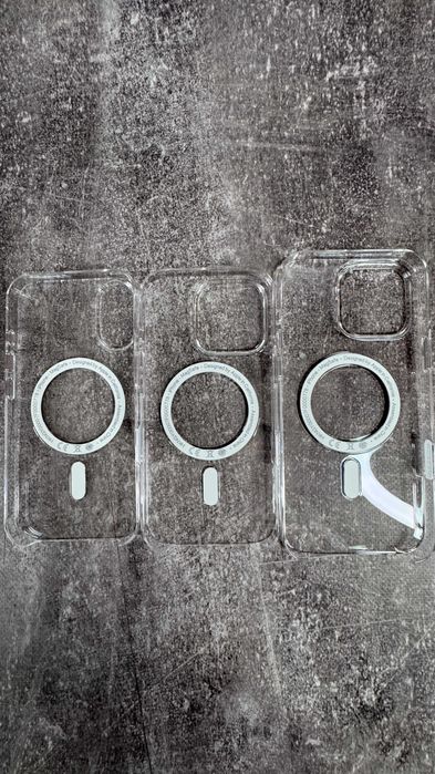 Чохол Clear Case MagSafe з кнопкою + Animation iPhone 16 16 Pro Max