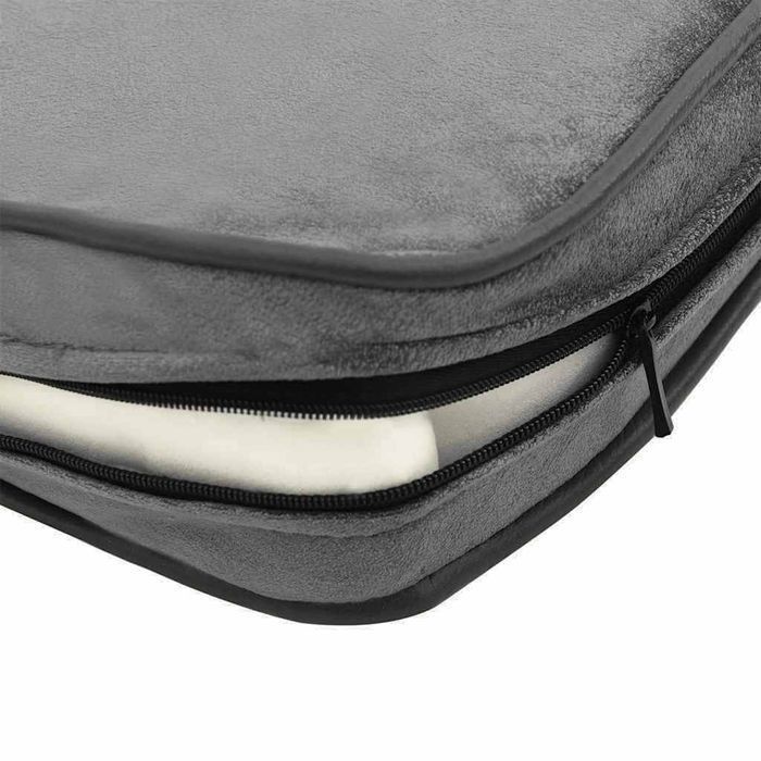 Vidaxl Sofa Dla Psa, Ciemnoszara, 72X45X30 Cm, Pluszowa