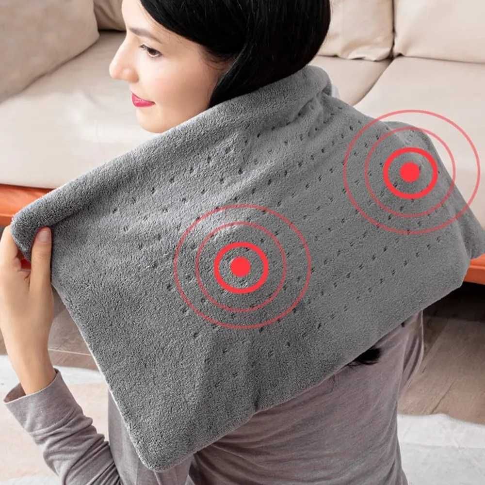 Cobertor de Massagem e Aquecimento para Relaxamento e Fisioterapia