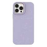 Eco Case etui iPhone 14 Plus silikonowy degradowalny pokrowiec fioleto