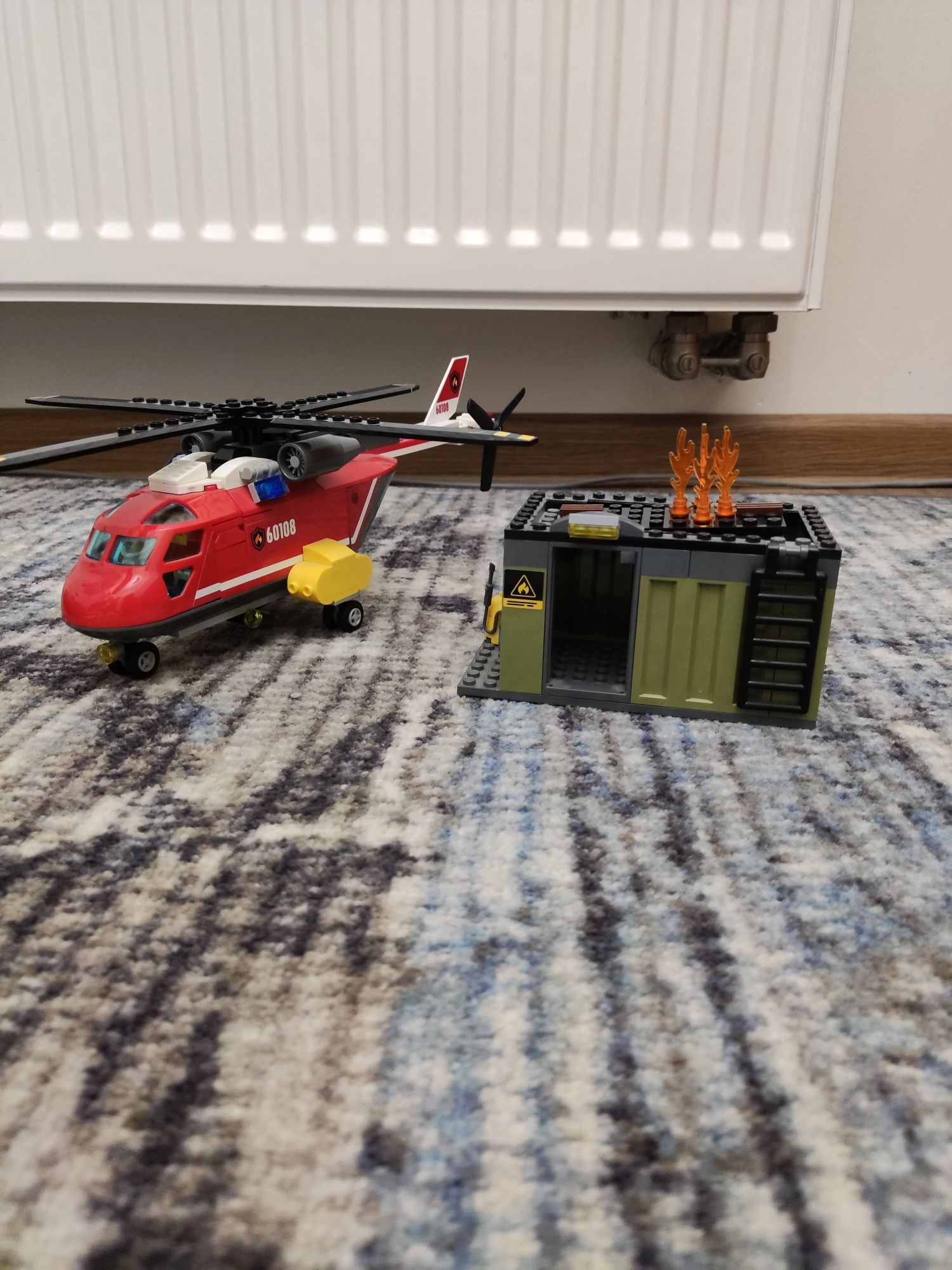 LEGO 60108 City Fire Response Unit brak kilku elementów