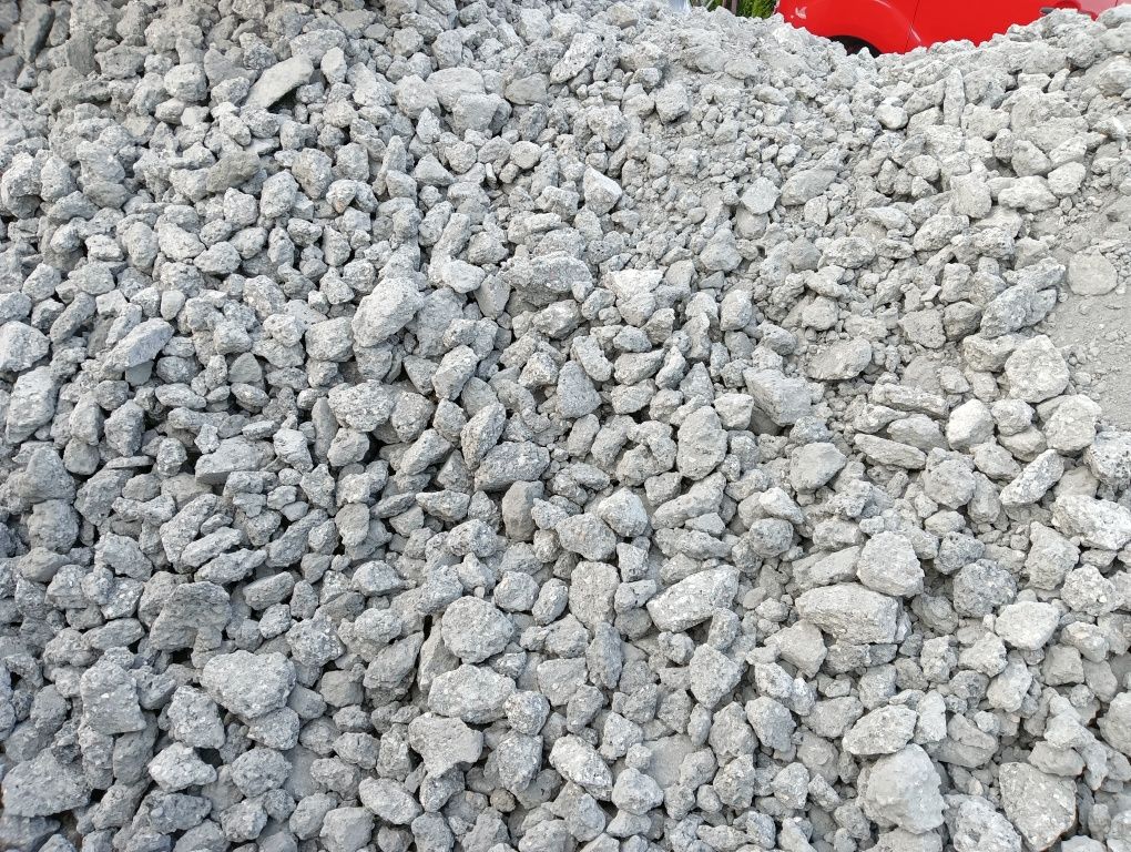 Gruz betonowy kruszywo, piasek żwir