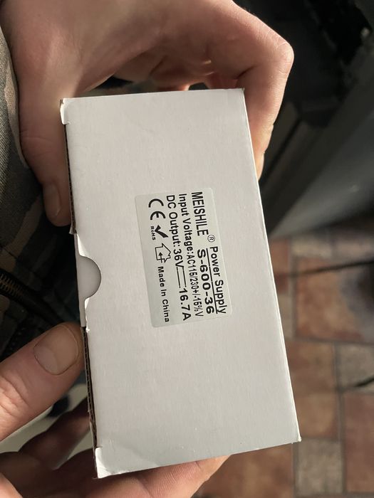 Блок питания 36w 16,7A 600 Вт