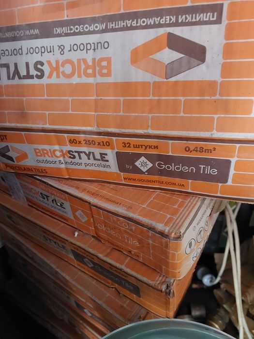 Плитка новая Brickstyle Golden tile