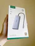 Новый 7 в 1 Ugreen 2хHDMI хаб концентратор переходник USB HUB