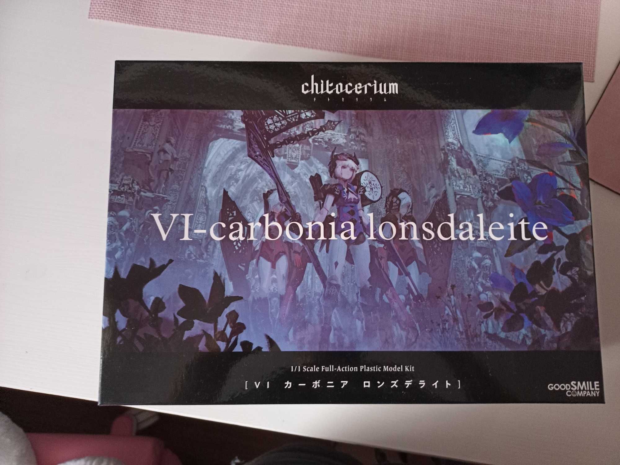 Model do składania Chitocerium - VI-carbonia lonsdaleit