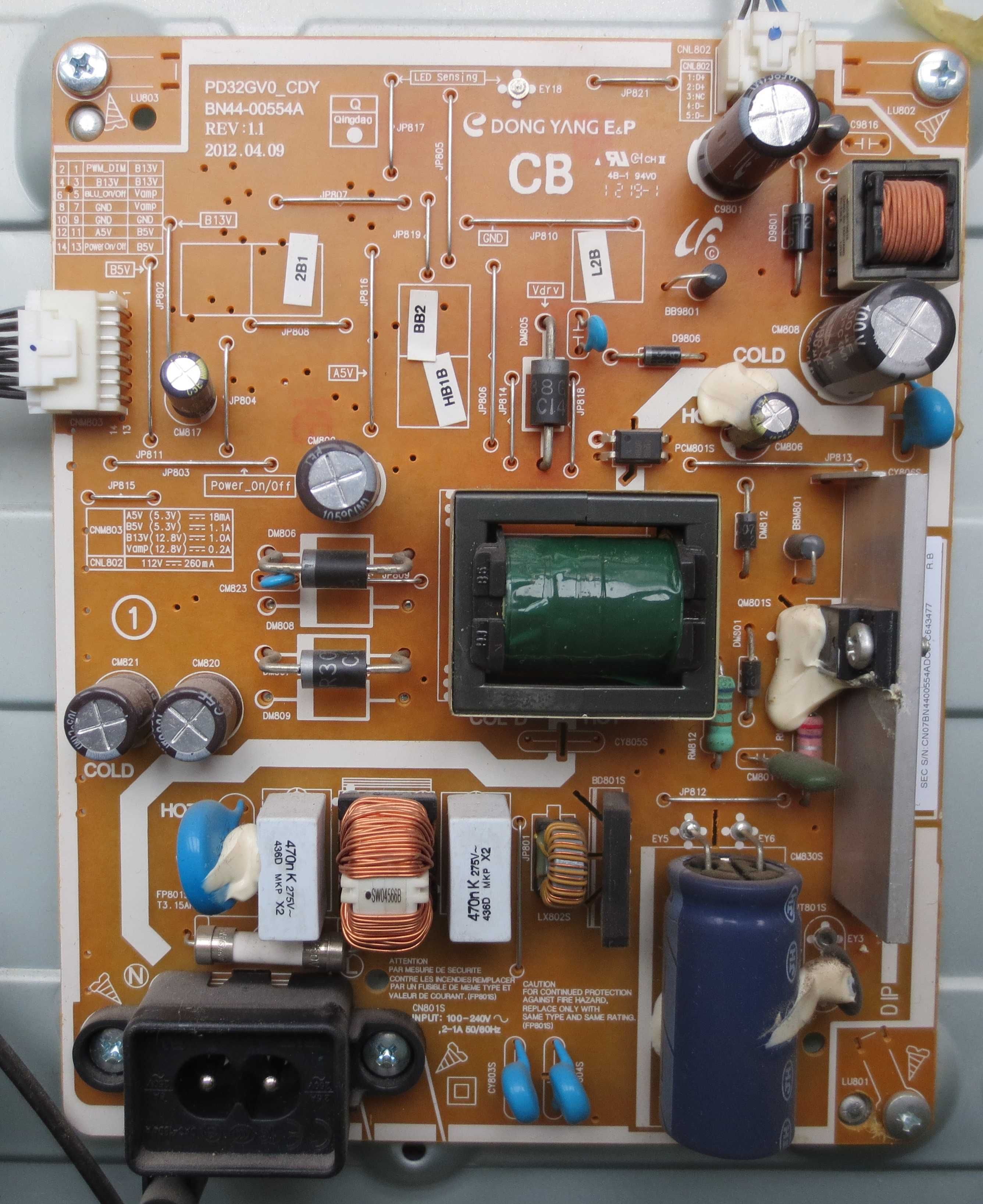Телевизор samsung 32" 4003,BN41-01897A,BN44-00554A, динамики,подсветка