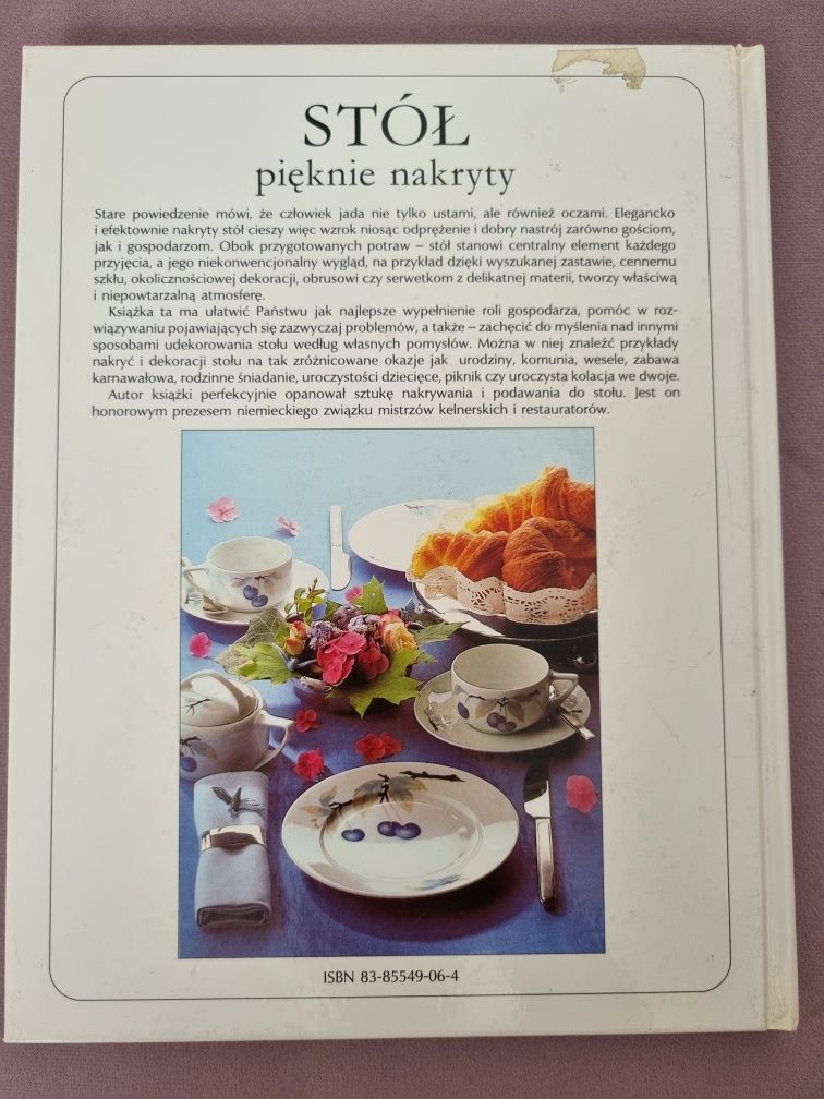 Stół pięknie nakryty Hans Tapper