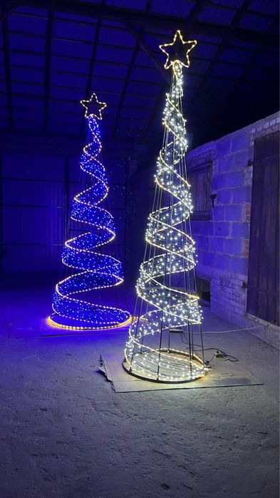 Choinka led 3d gwiazda 3m