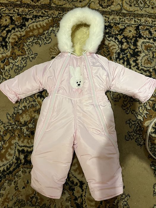 Зимовий комбінезон на дівчинку