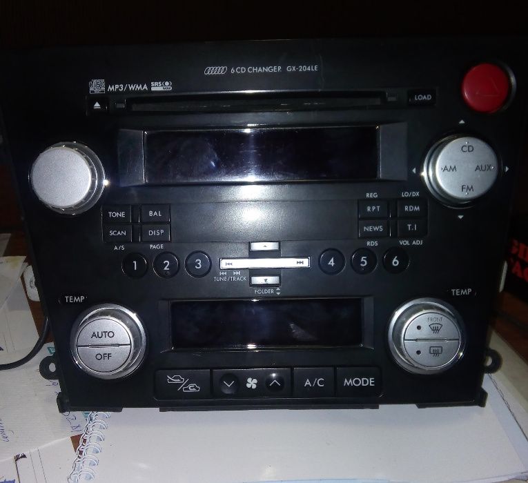 AUX шнур Subaru Forester / Impreza / Outback / Legacy 8pin