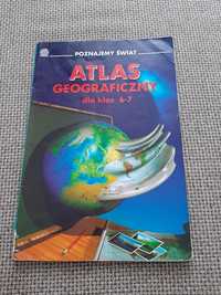 Książka atlas geograficzny