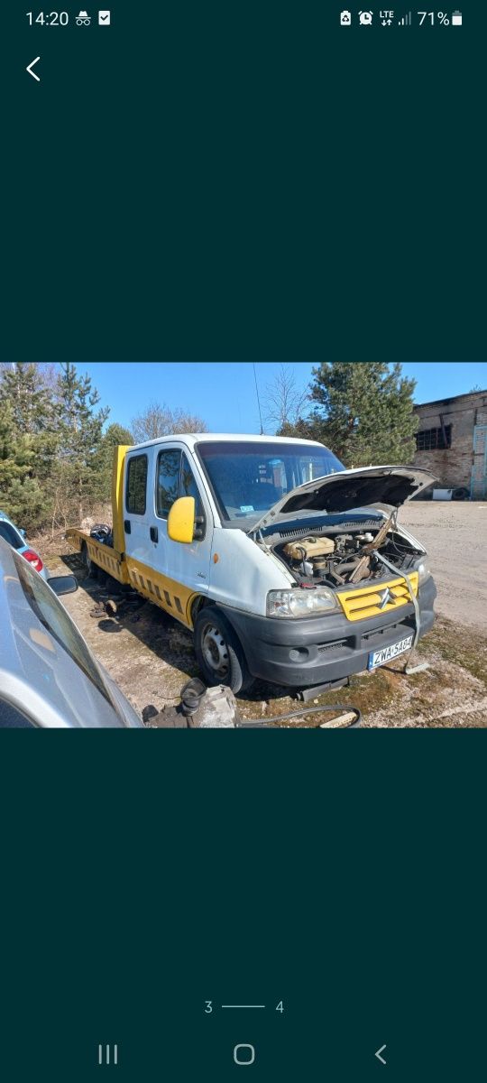 Fiat Ducato Peugeot Boxer Citroen Jumper 02-06 zderzak przód przedni