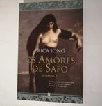 Livro Os Amores de Safo Romance de Erica Jong
