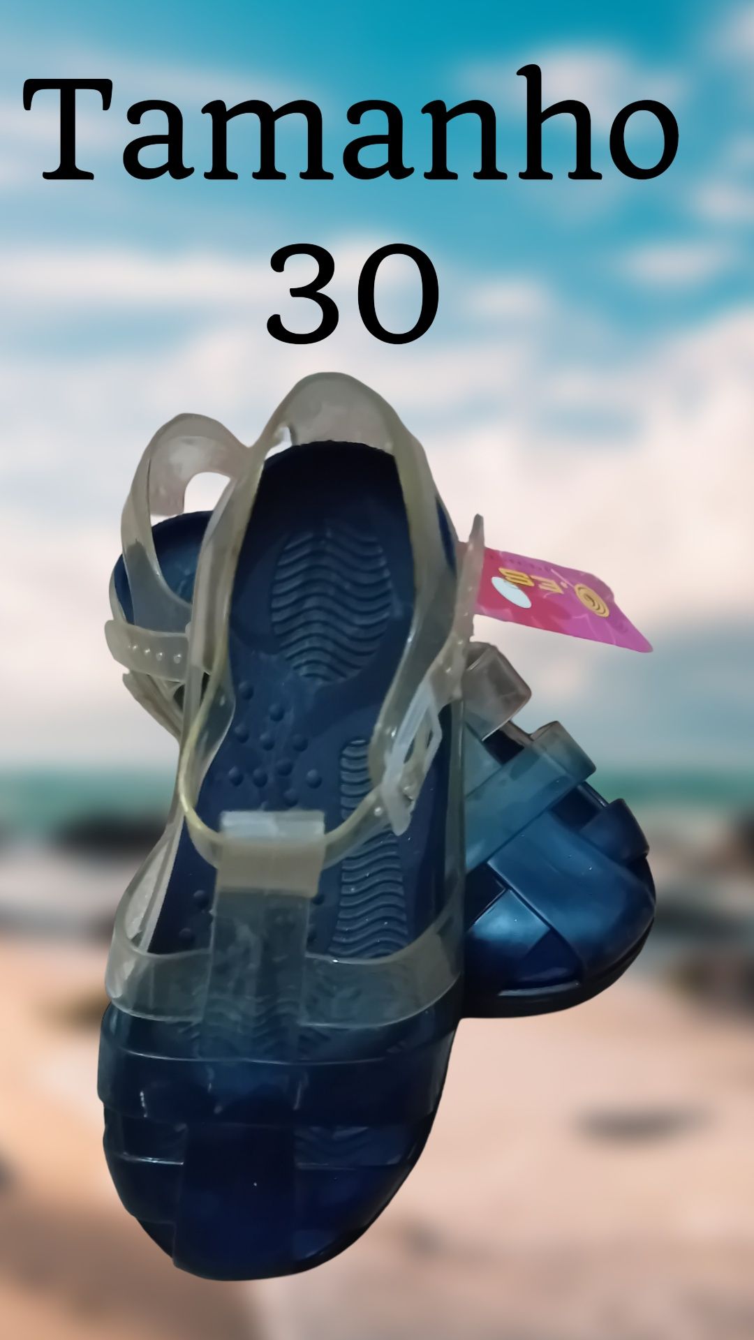 Sandália tam 30.