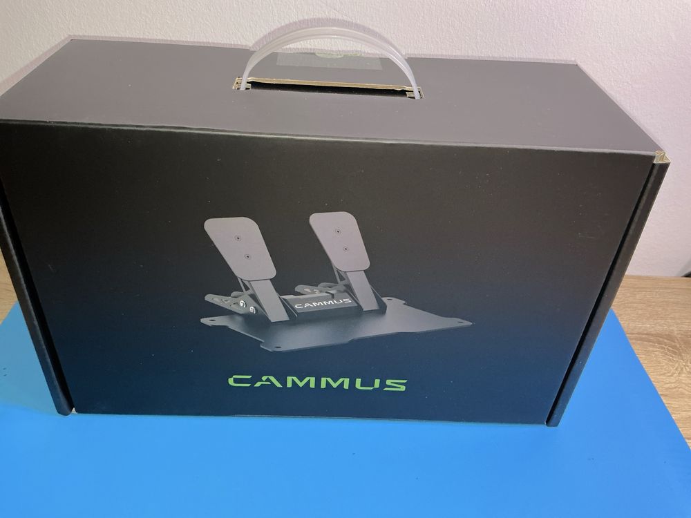 Volante tipo Formula Cammus C5 + Pedal CP5 + CS5 Fanatech Moza Simagic