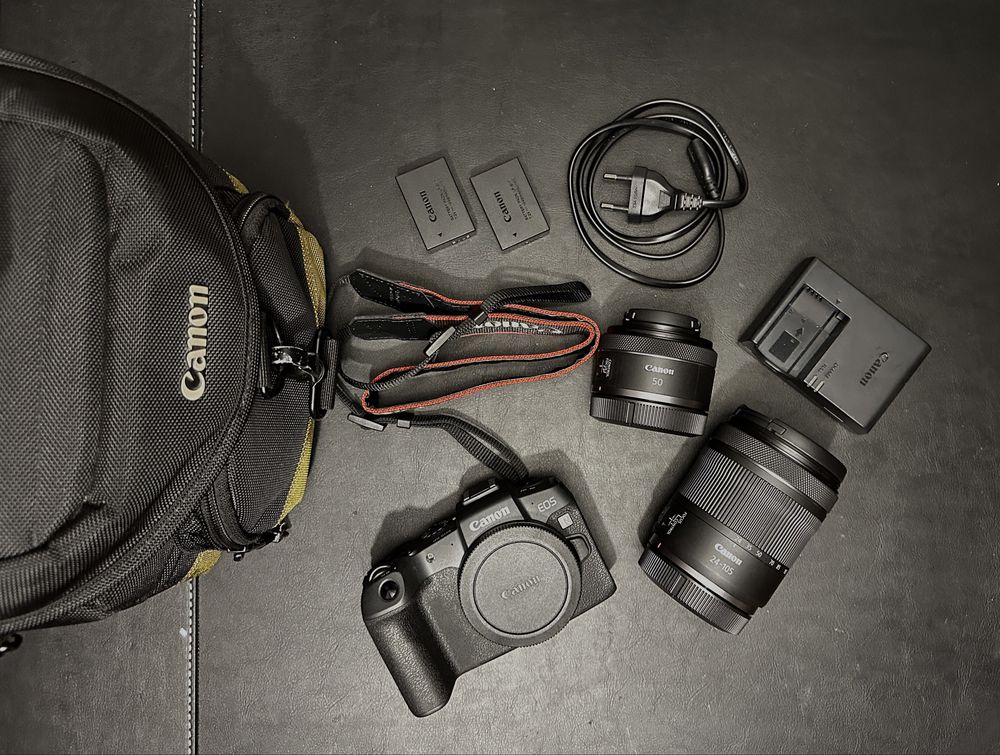 Canon EOS RP Body + 2 obiektywy + dodatki