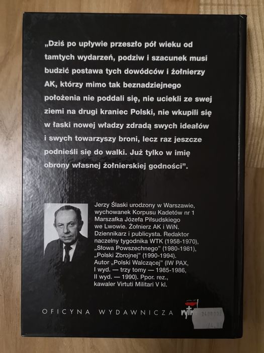 Żołnierze wyklęci Ślaski Mój ojciec Laluś Franczak