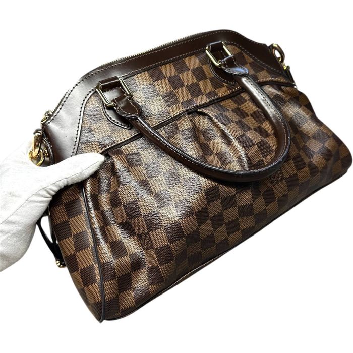 Женская сумка Louis Vuitton trevi damier canvas bag оригинал