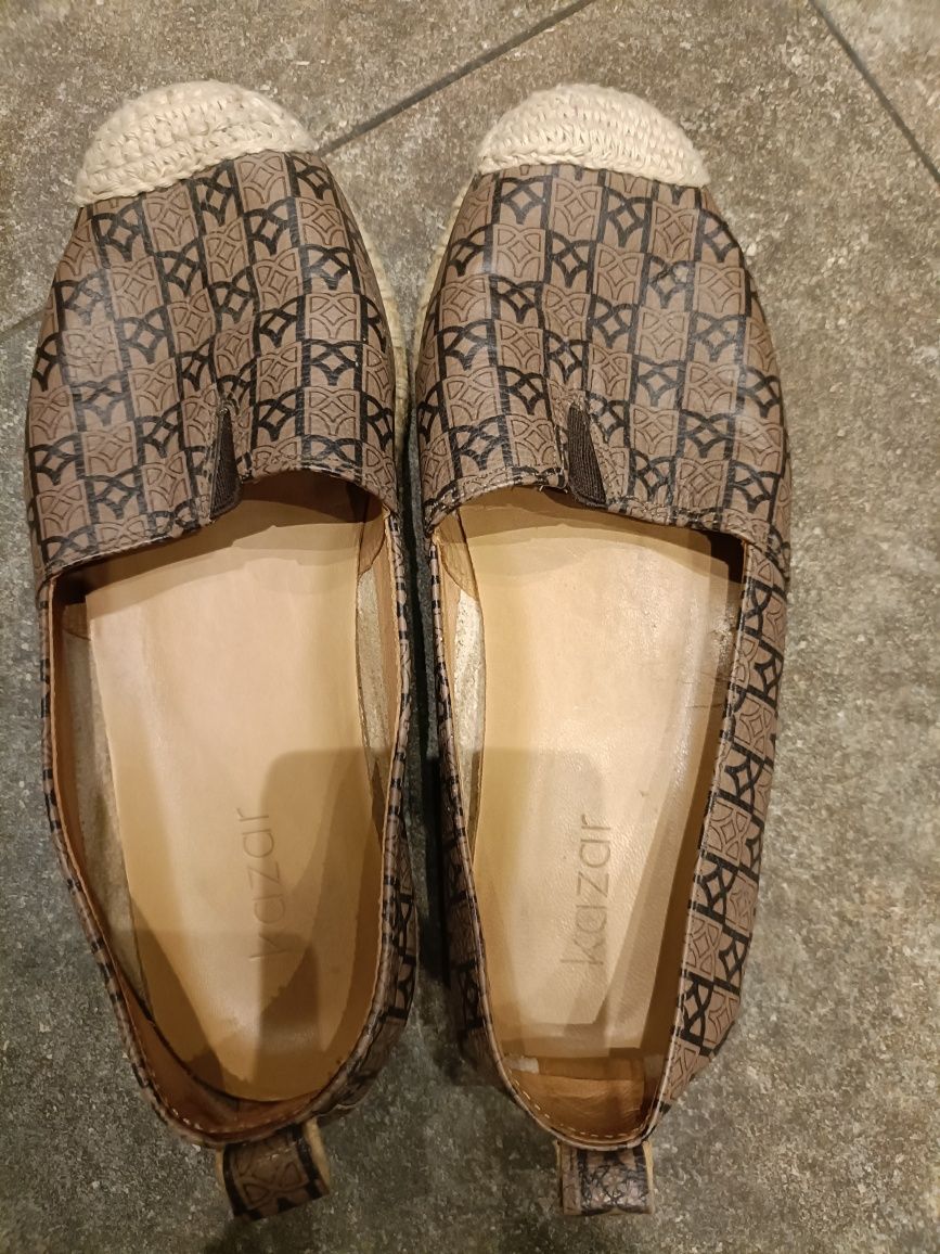 Mokasyny espadryle kazar półbuty 36