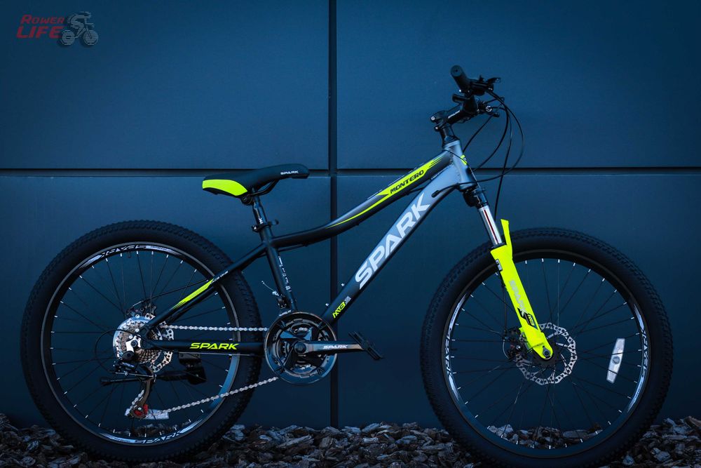 Велосипед SPARK колеса - 24", дитячий підлітковий горний