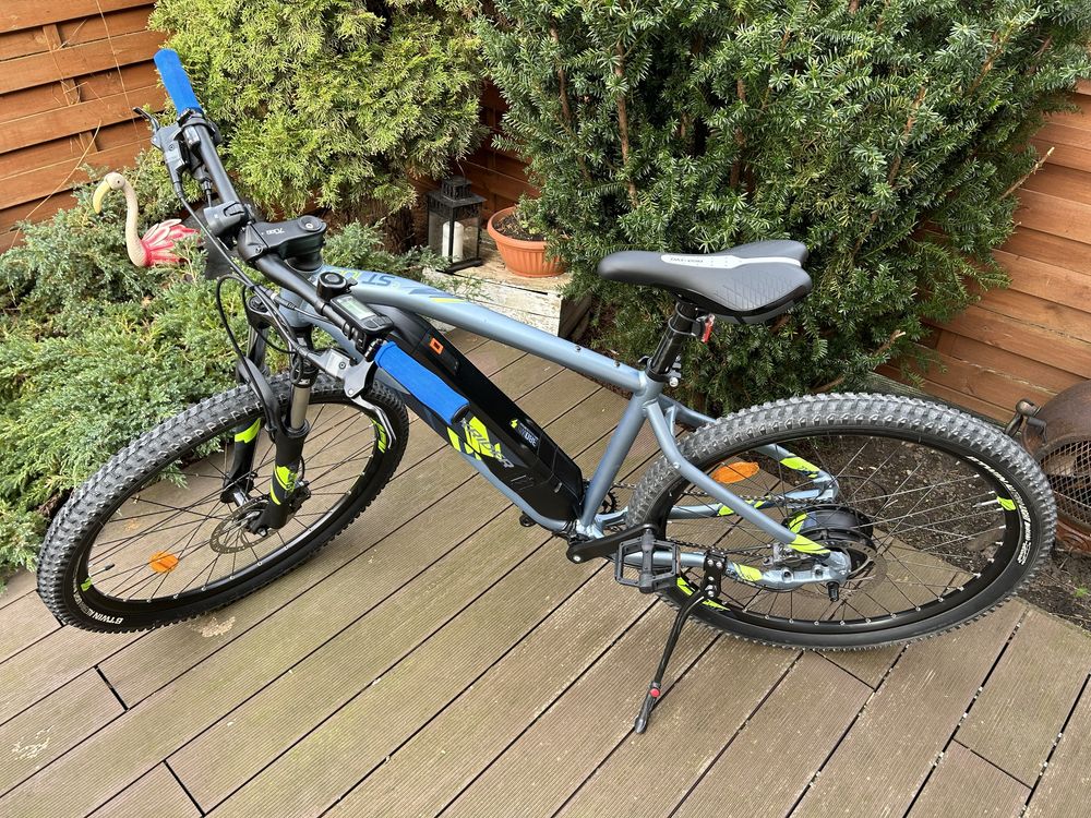 Rower elektryczny górski MTB Rockrider E-ST 100 27,5”