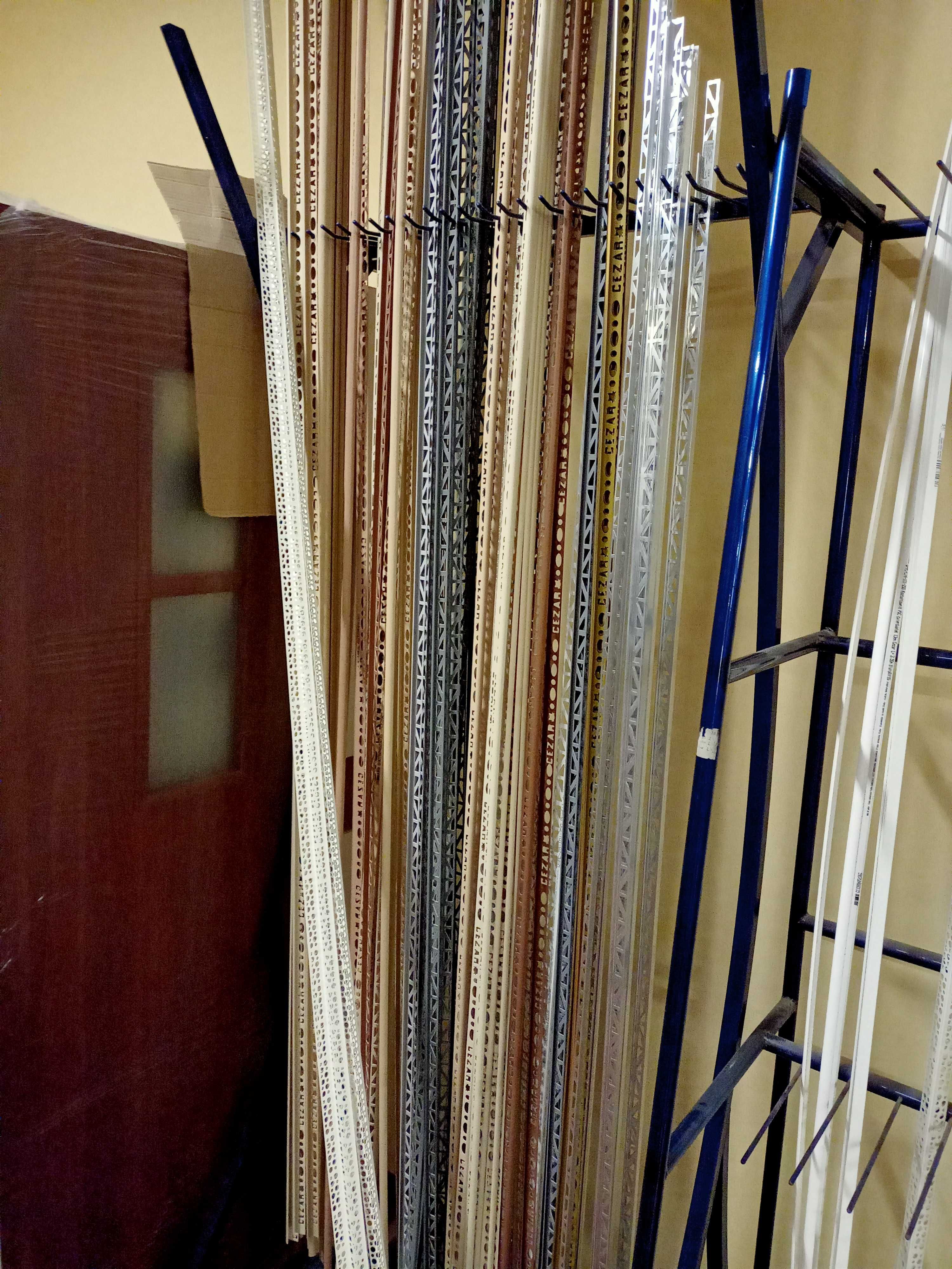 Listwy Cezar Aluminiowe Mosiężne i PVC