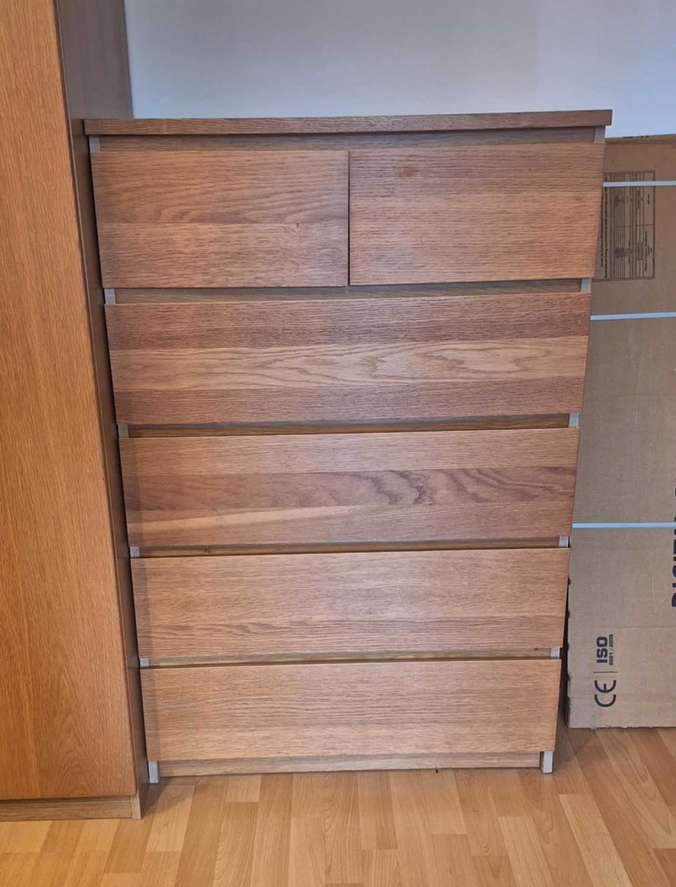 Ikea Malm komoda 6 szuflad TANIO