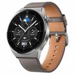 HUAWEI Watch GT 3 Pro 46mm Titan +Gray leather nowy-gwarancja + GRATIS