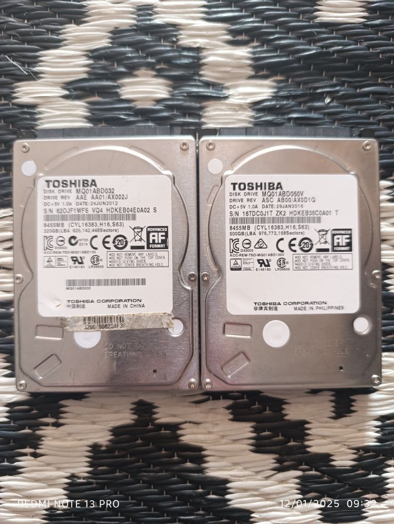 Discos hd de portátil