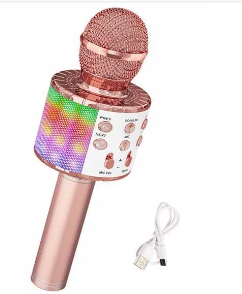 Bezprzewodowy MIKROFON Karaoke Bluetooth dla dzieci