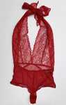 Body Czerwone L 40 Koronkowe Tom&Rose Nowe