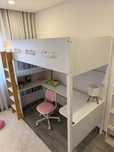 Cama Criança com secretaria