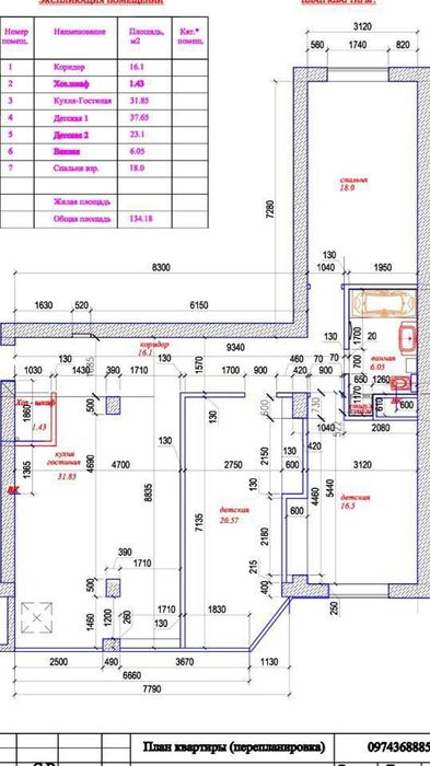 Продажа 4к с ремонтом в новом доме, паковка на два авто