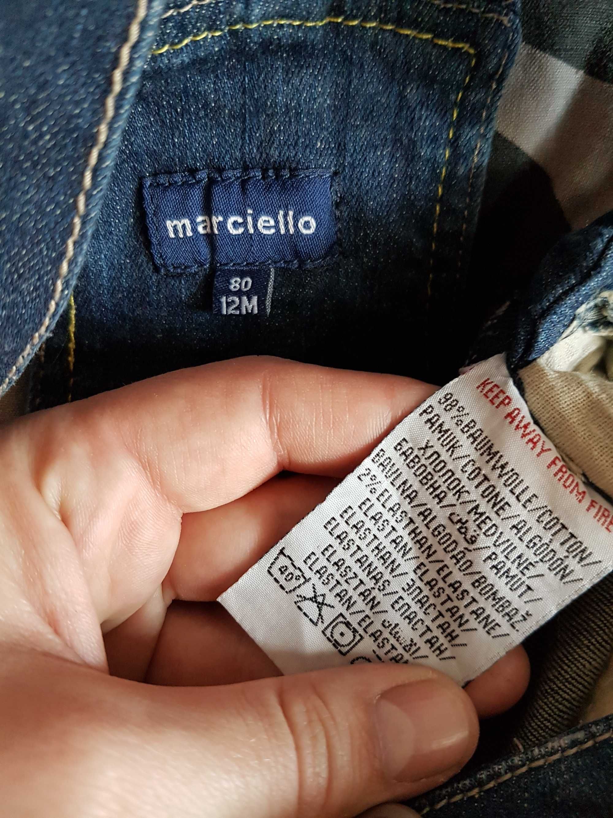 sukienka na szelkach ogrodniczki jeans spódniczka r. 80 pin up