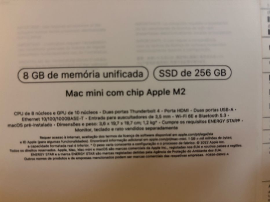 Apple Mac Mini M2 de 2024 - Monitor nao incluido