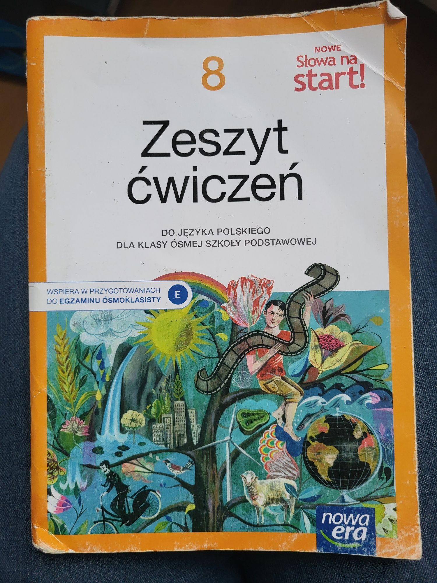 Zeszyt ćwiczeń do języka polskiego klasa 8 Nowe słowa na start