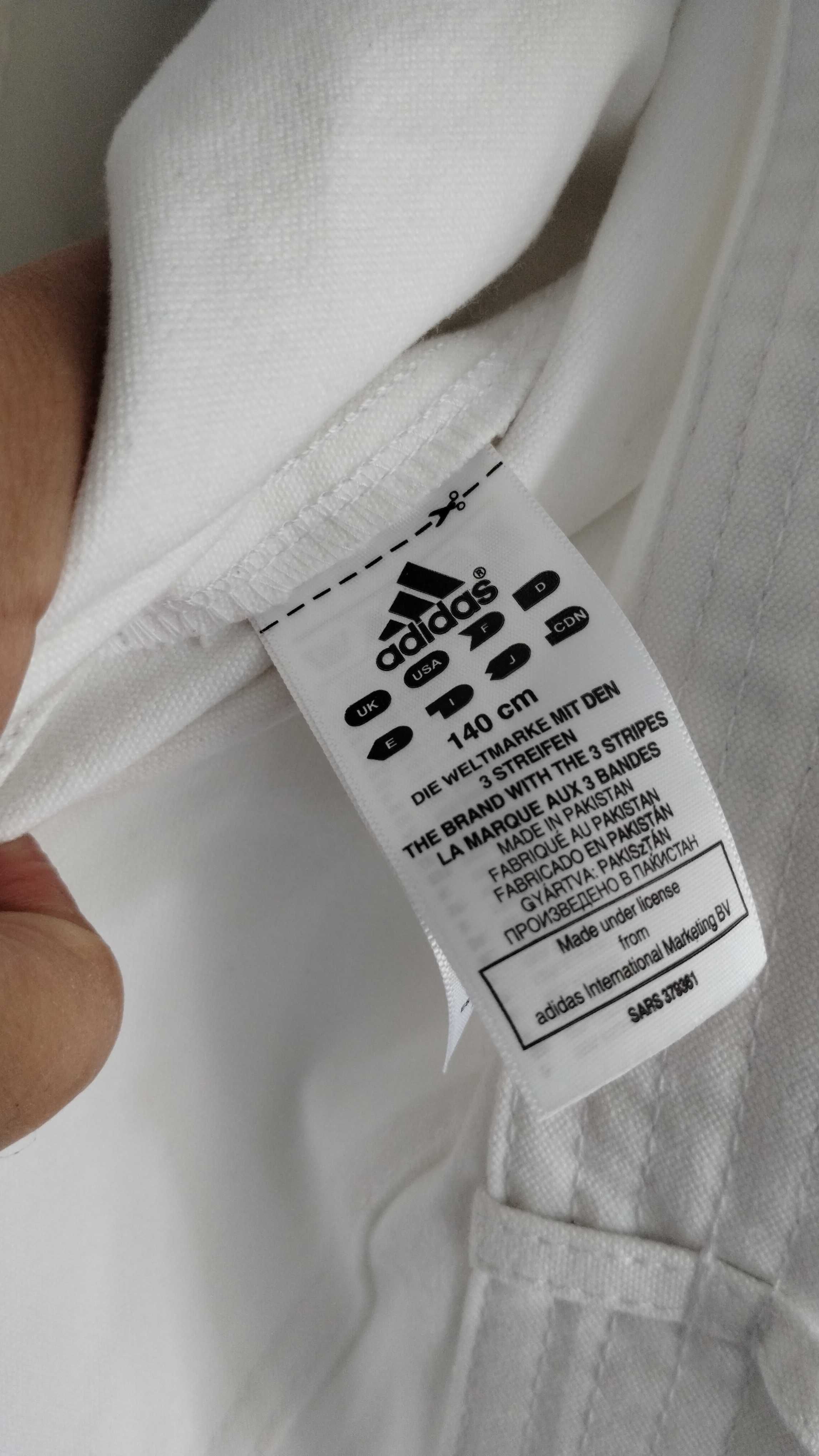 Kimono adidas Wkf karate klub Szczecin 140