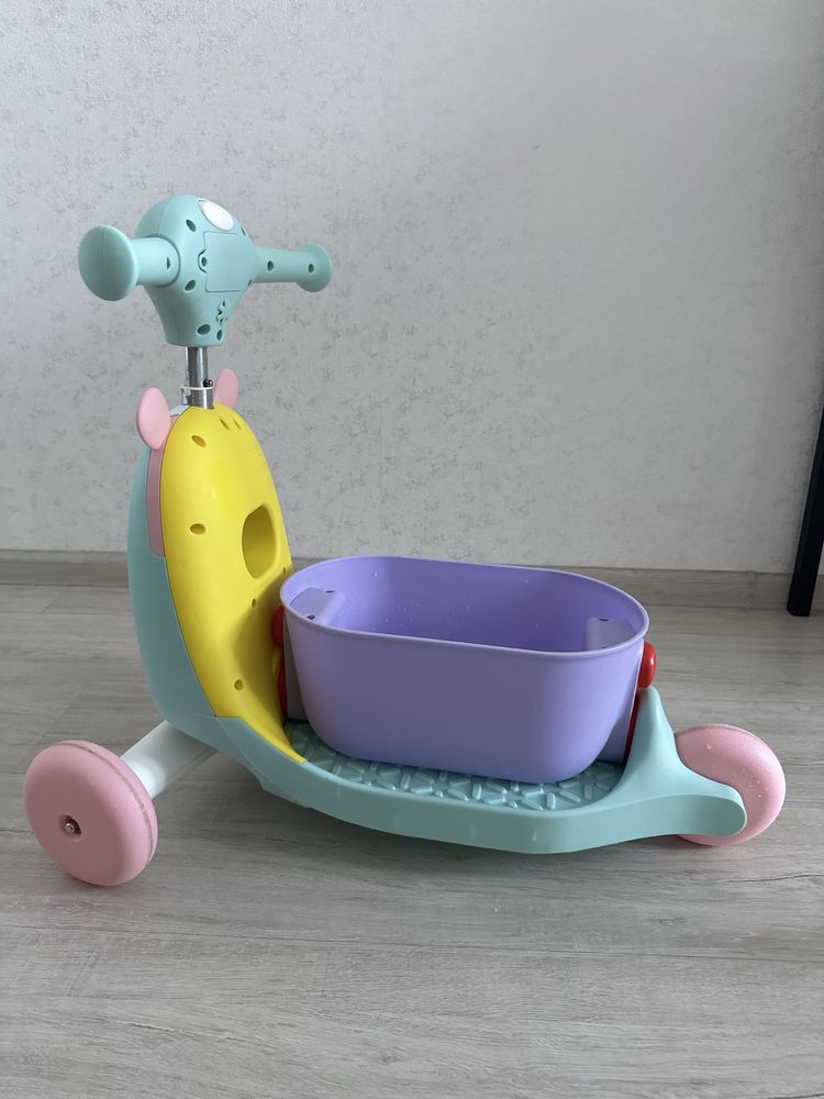 Самокат-толокар Skip Hop Zoo 3 в 1 Єдиноріг