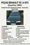 Peças Renault 19