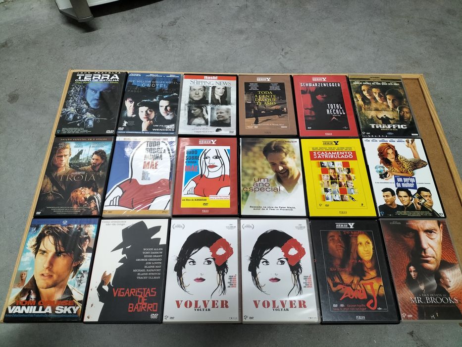 Lote DVDs filmes